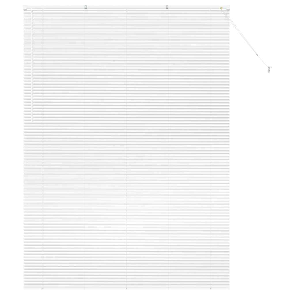 Venetiaanse jaloezieën Wit 220 x 160 cm Aluminium