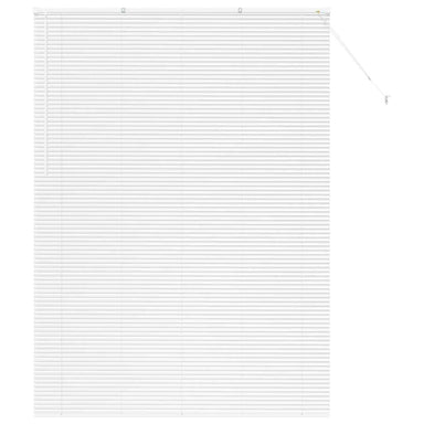 Venetiaanse jaloezieën Wit 220 x 160 cm Aluminium