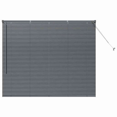 Venetiaanse jaloezieën Donkergrijs 130 x 155 cm Aluminium