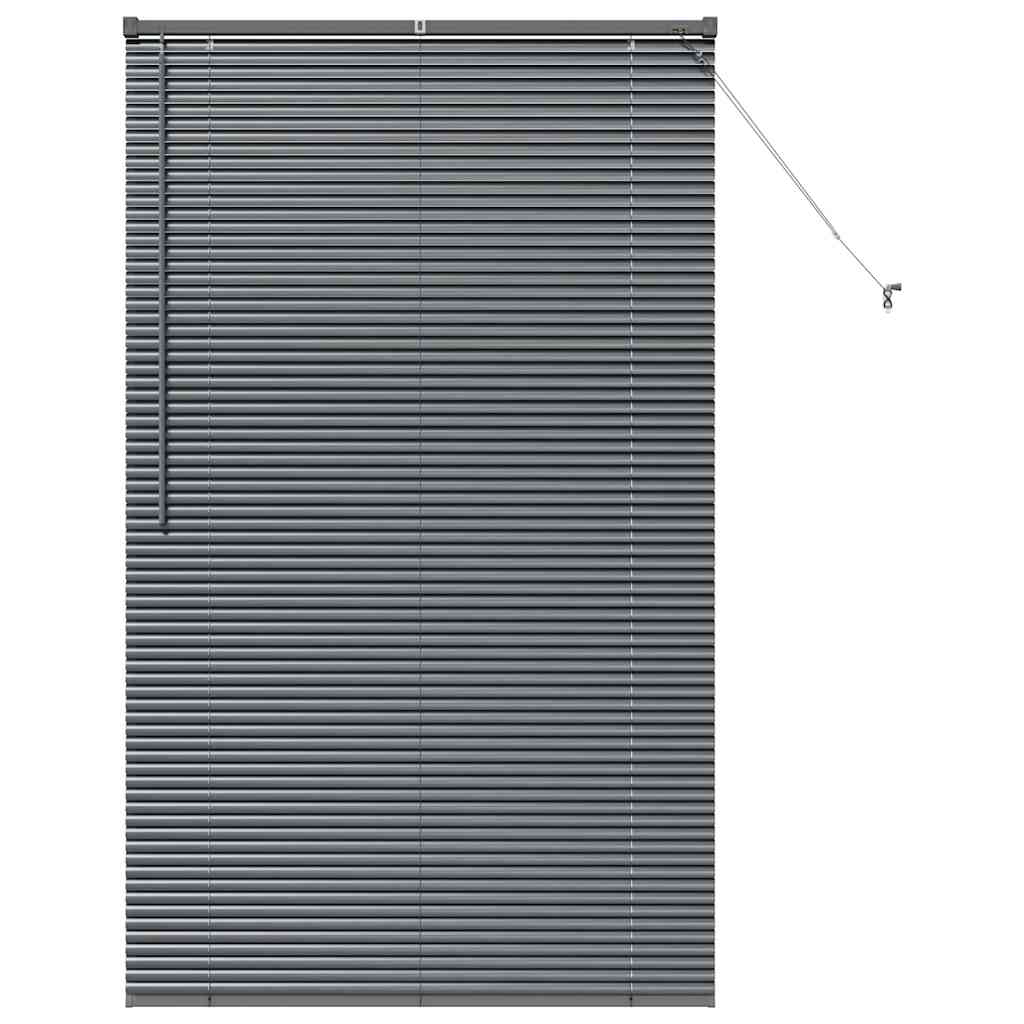 Venetiaanse jaloezieën Donkergrijs 175 x 100 cm Aluminium