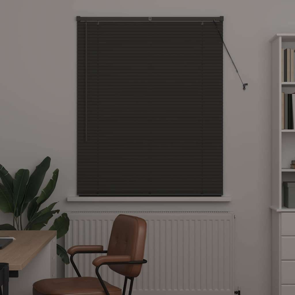 Venetiaanse jaloezieën Donkergrijs 175 x 105 cm Aluminium