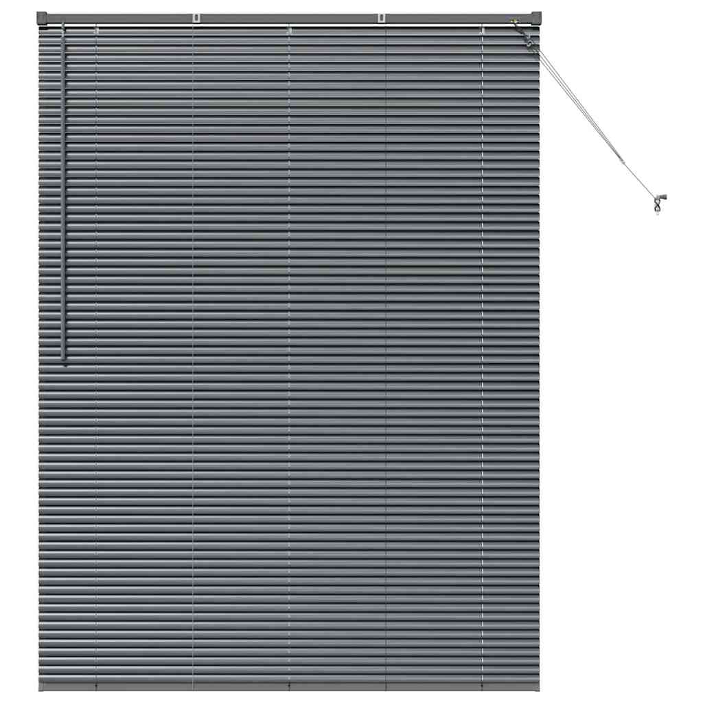 Venetiaanse jaloezieën Donkergrijs 175 x 125 cm Aluminium