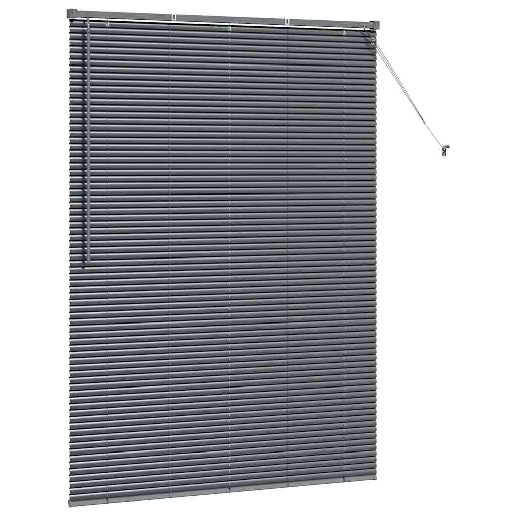 Venetiaanse jaloezieën Donkergrijs 175 x 130 cm Aluminium