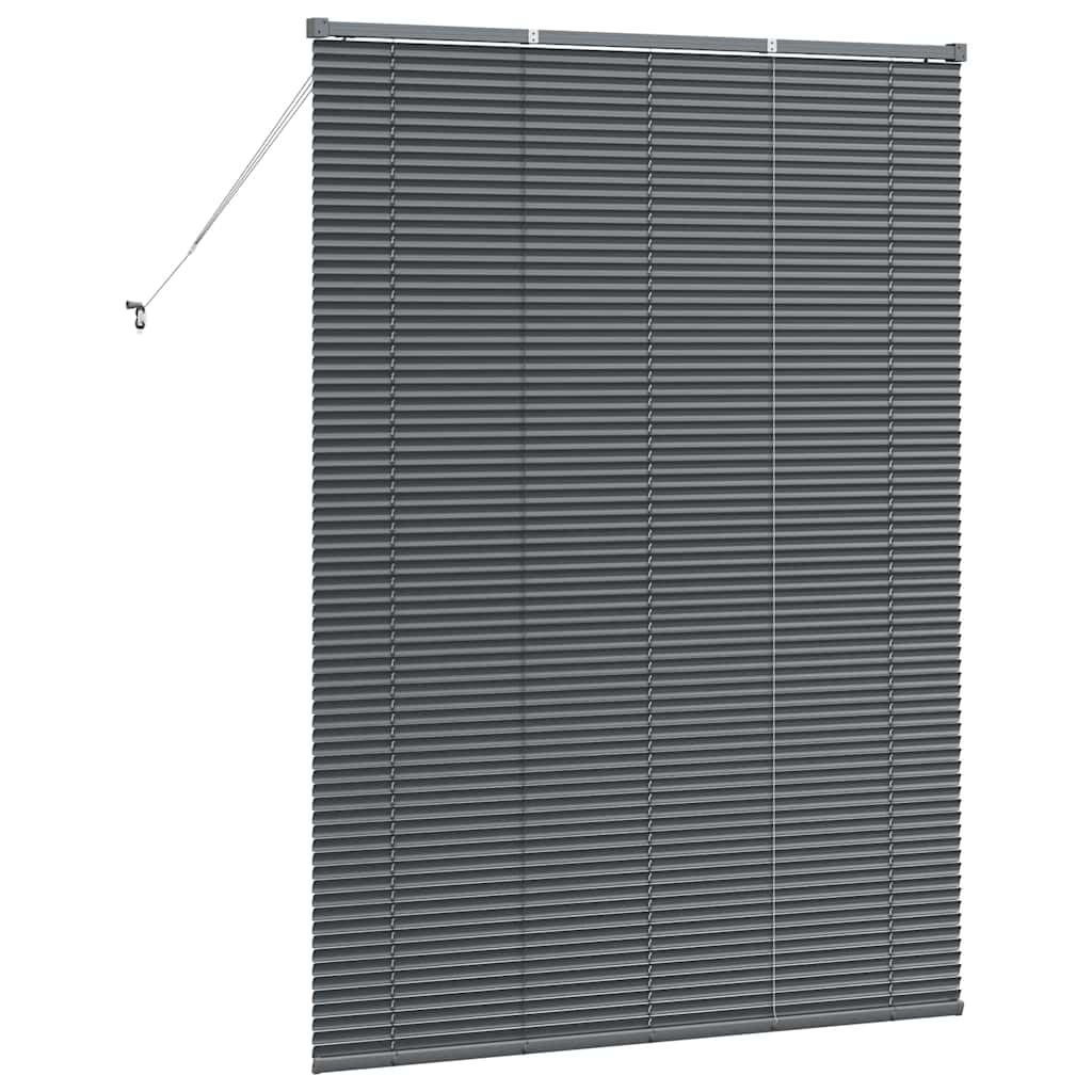 Venetiaanse jaloezieën Donkergrijs 175 x 135 cm Aluminium