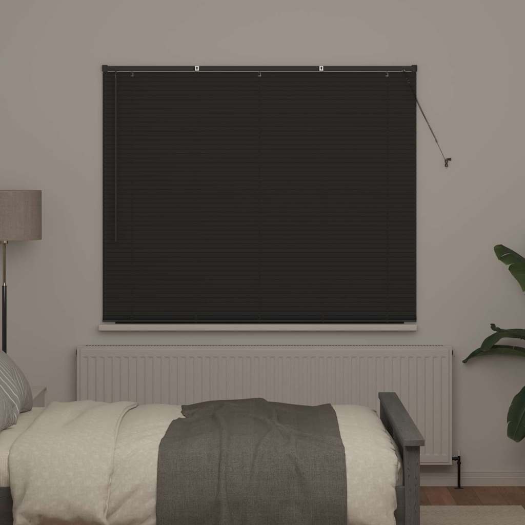 Venetiaanse jaloezieën Donkergrijs 175 x 160 cm Aluminium
