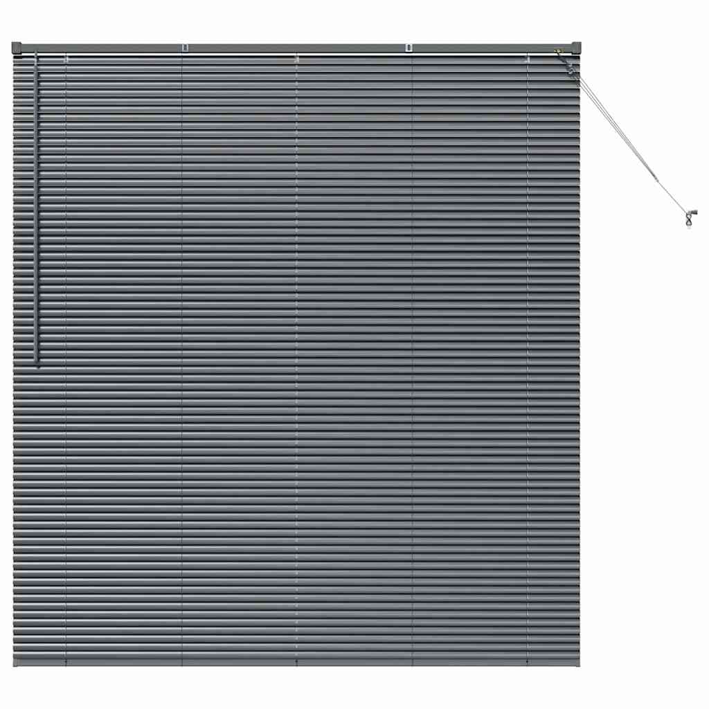 Venetiaanse jaloezieën Donkergrijs 175 x 160 cm Aluminium
