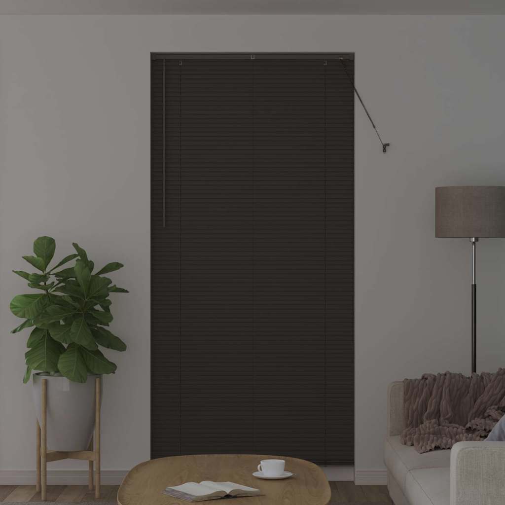 Venetiaanse jaloezieën Donkergrijs 220 x 100 cm Aluminium