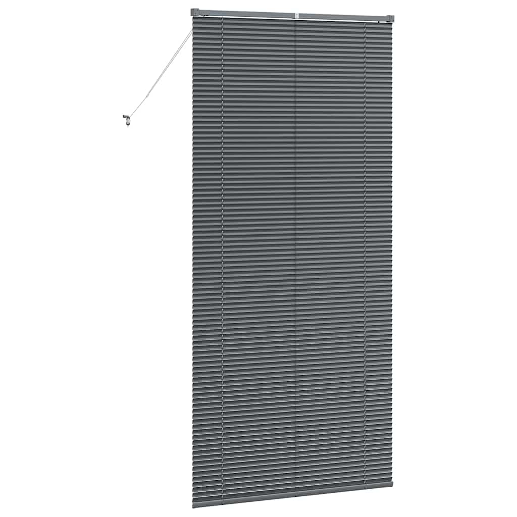 Venetiaanse jaloezieën Donkergrijs 220 x 105 cm Aluminium