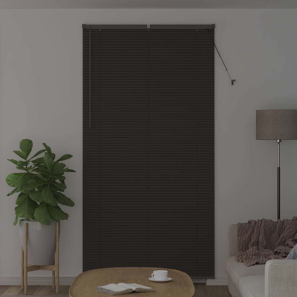 Venetiaanse jaloezieën Donkergrijs 220 x 110 cm Aluminium