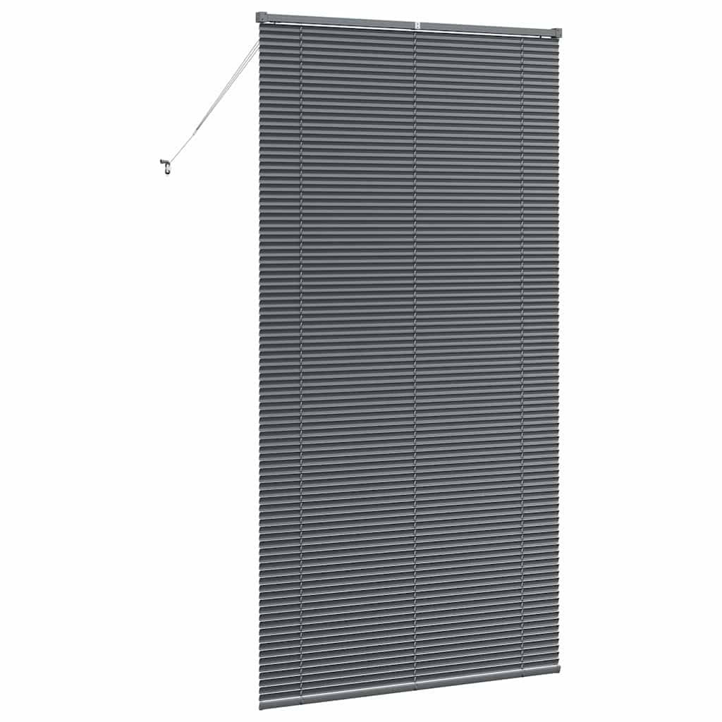 Venetiaanse jaloezieën Donkergrijs 220 x 120 cm Aluminium