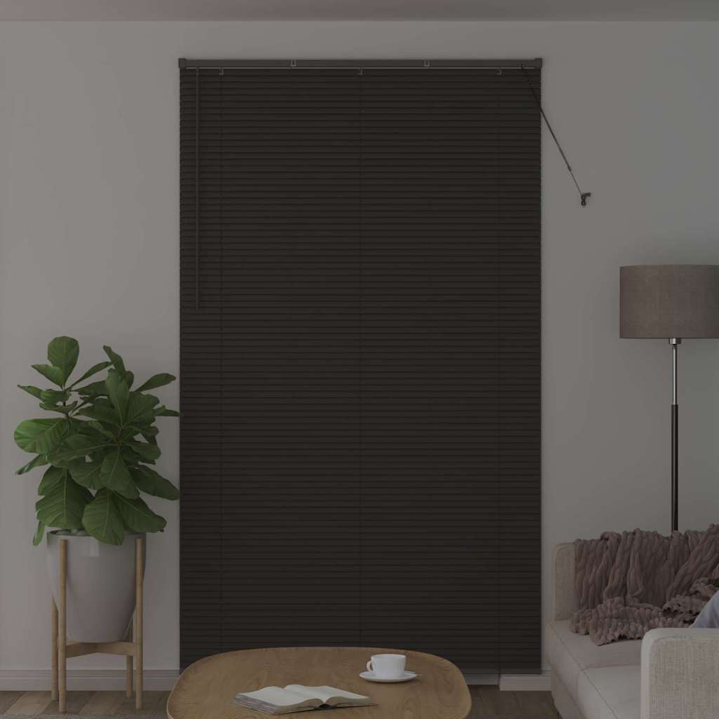 Venetiaanse jaloezieën Donkergrijs 220 x 125 cm Aluminium
