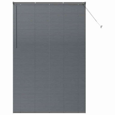Venetiaanse jaloezieën Donkergrijs 220 x 140 cm Aluminium