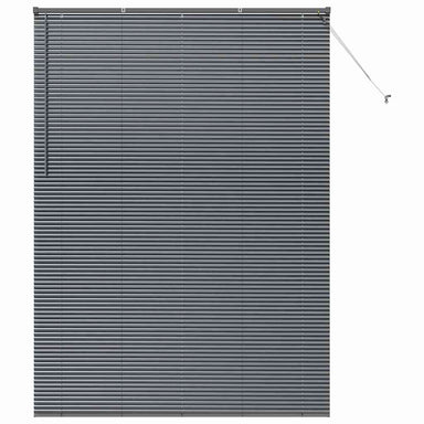 Venetiaanse jaloezieën Donkergrijs 220 x 155 cm Aluminium