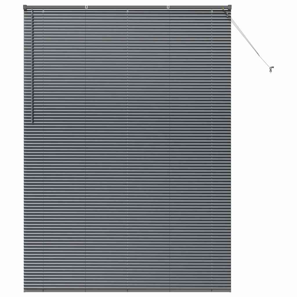 Venetiaanse jaloezieën Donkergrijs 220 x 160 cm Aluminium