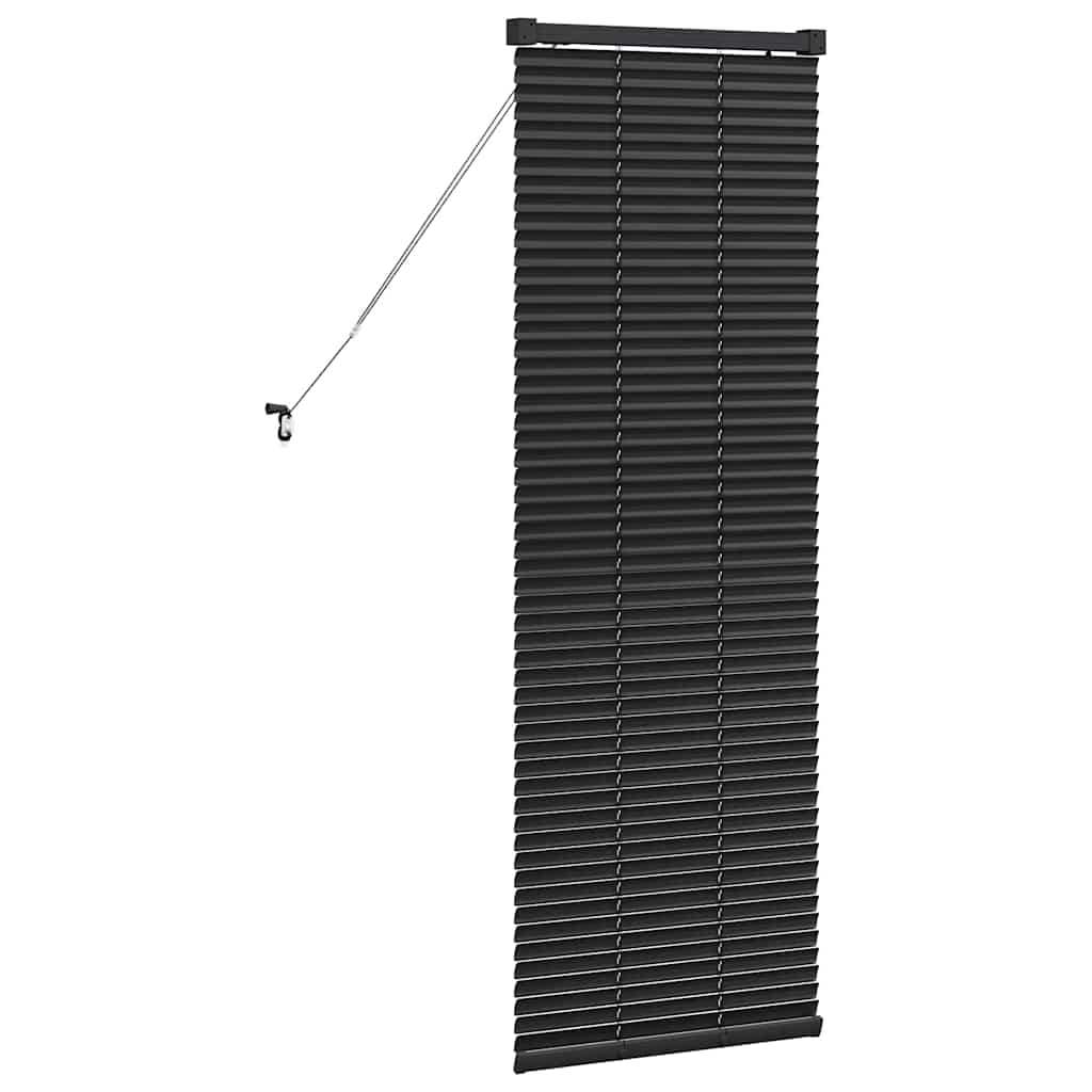 Venetiaanse jaloezieën Zwart 130 x 50 cm Aluminium