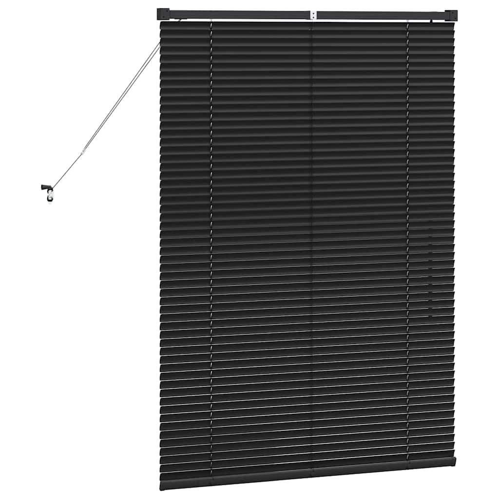 Venetiaanse jaloezieën Zwart 130 x 90 cm Aluminium