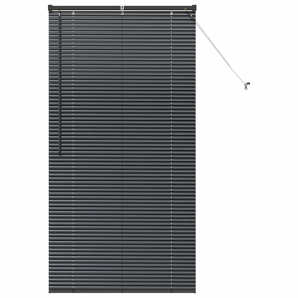 Venetiaanse jaloezieën Zwart 175 x 85 cm Aluminium