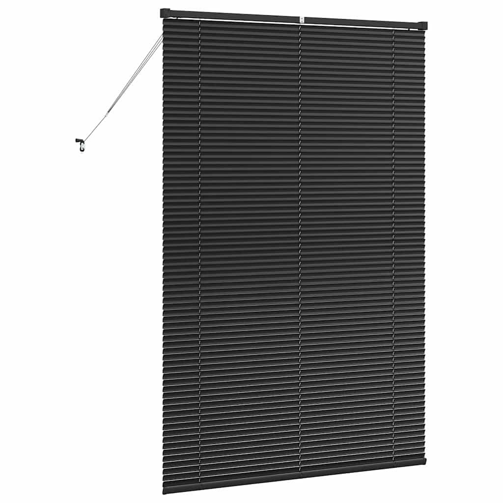 Venetiaanse jaloezieën Zwart 175 x 110 cm Aluminium