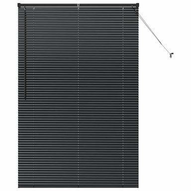 Venetiaanse jaloezieën Zwart 175 x 115 cm Aluminium