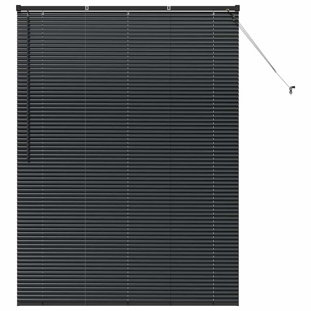 Venetiaanse jaloezieën Zwart 175 x 125 cm Aluminium
