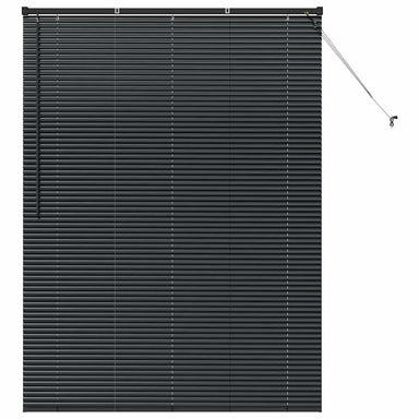 Venetiaanse jaloezieën Zwart 175 x 135 cm Aluminium