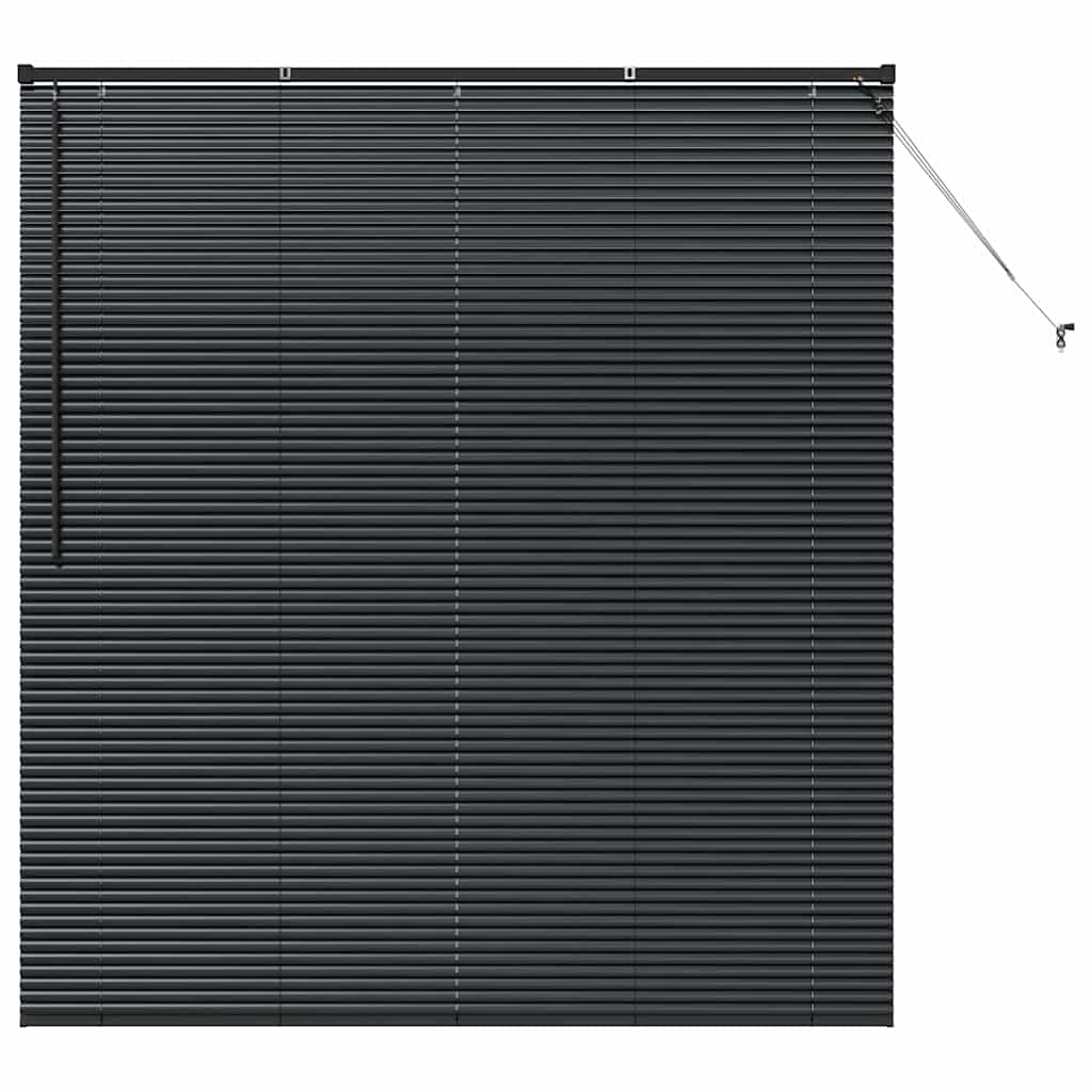 Venetiaanse jaloezieën Zwart 175 x 155 cm Aluminium