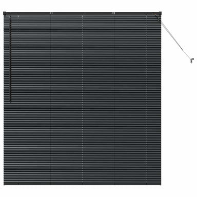 Venetiaanse jaloezieën Zwart 175 x 155 cm Aluminium