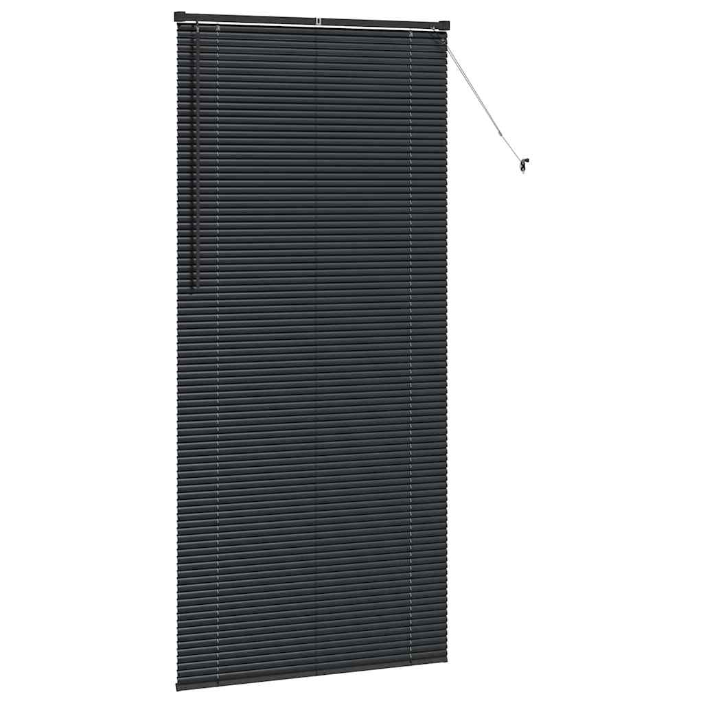 Venetiaanse jaloezieën Zwart 220 x 105 cm Aluminium