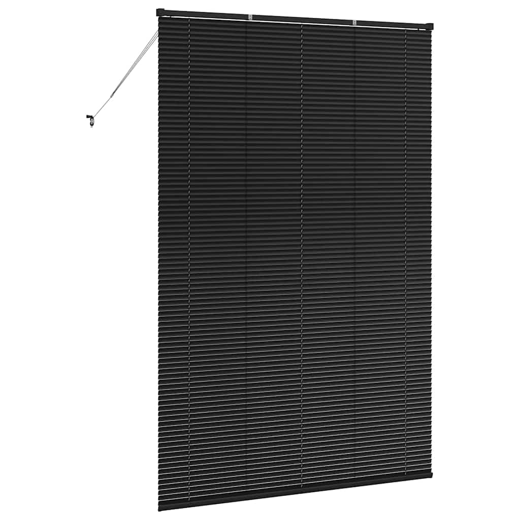 Venetiaanse jaloezieën Zwart 220 x 140 cm Aluminium