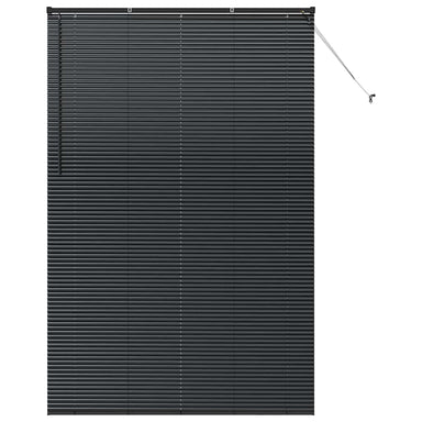 Venetiaanse jaloezieën Zwart 220 x 145 cm Aluminium