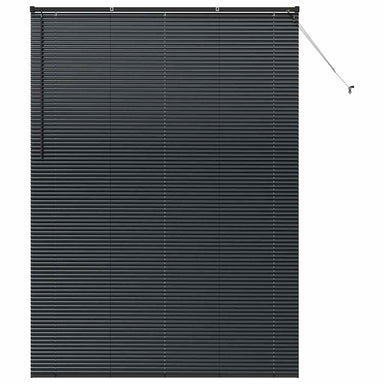 Venetiaanse jaloezieën Zwart 220 x 155 cm Aluminium