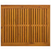 Tuinopslagdoos 185 L Massief Acaciahout 60 x 50 x 56 cm Zwart