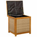 Tuinopslagdoos 185 L Massief Acaciahout 60 x 50 x 56 cm Beige