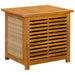 Tuinopslagdoos 185 L Massief Acaciahout 60 x 50 x 56 cm Beige