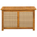 Tuinopslagdoos 185 L Massief Acaciahout 90 x 50 x 56 cm Beige