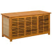 Tuinopslagdoos 185 L Massief Acaciahout 113 x 50 x 56 cm Beige