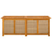 Tuinopslagdoos 185 L Massief Acaciahout 150 x 50 x 56 cm Beige