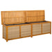 Tuinopslagdoos 185 L Massief Acaciahout 200 x 50 x 56 cm Beige
