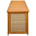Tuinopslagdoos 185 L Massief Acaciahout 200 x 50 x 56 cm Beige