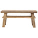 Bank Naturel 100 x 29 x 43,5 cm Massief Teakhout