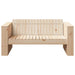 Tuinbank Naturel 134 x 60 x 62 cm Massief grenenhout
