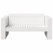 Tuinbank Wit 134 x 60 x 62 cm Massief grenenhout