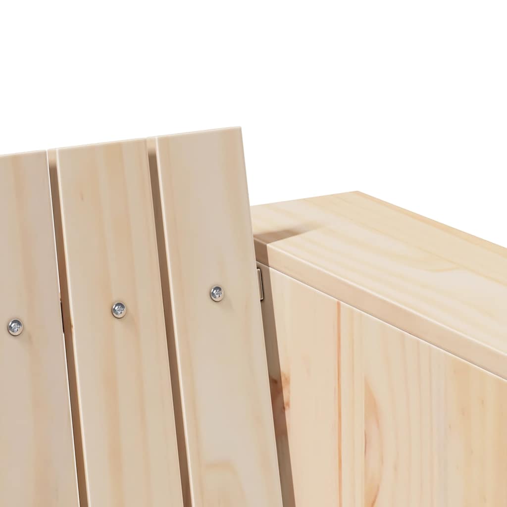 Tuinbank Naturel 185,5 x 60 x 62 cm Massief grenenhout