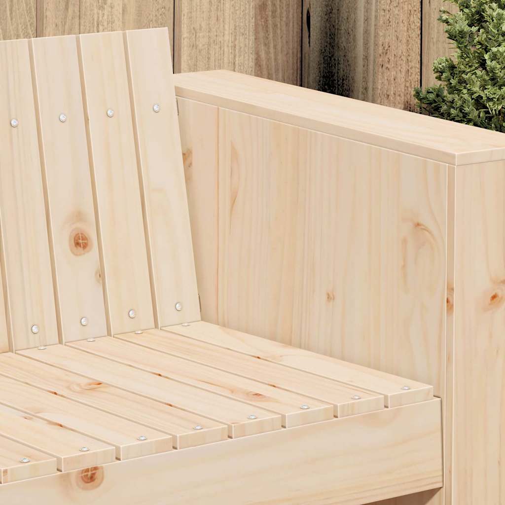 Tuinbank Naturel 185,5 x 60 x 62 cm Massief grenenhout