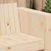 Tuinbank Naturel 185,5 x 60 x 62 cm Massief grenenhout