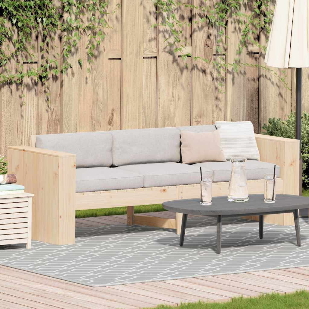 Tuinbank Naturel 185,5 x 60 x 62 cm Massief grenenhout