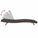 Ligstoel 197 x 70 x 82 cm poly rattan