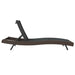 Ligstoel 197 x 70 x 82 cm poly rattan