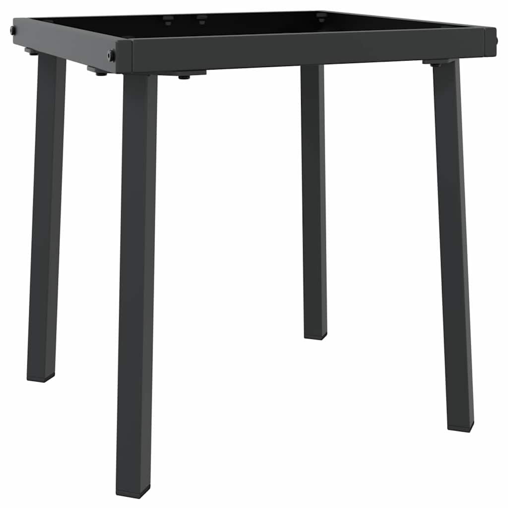 Ligstoel 2 st poly rattan Zwart en Wit