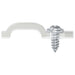 LED Strip Clips 23,8 mm 12 st Doorzichtig Kunststof en Ijzer